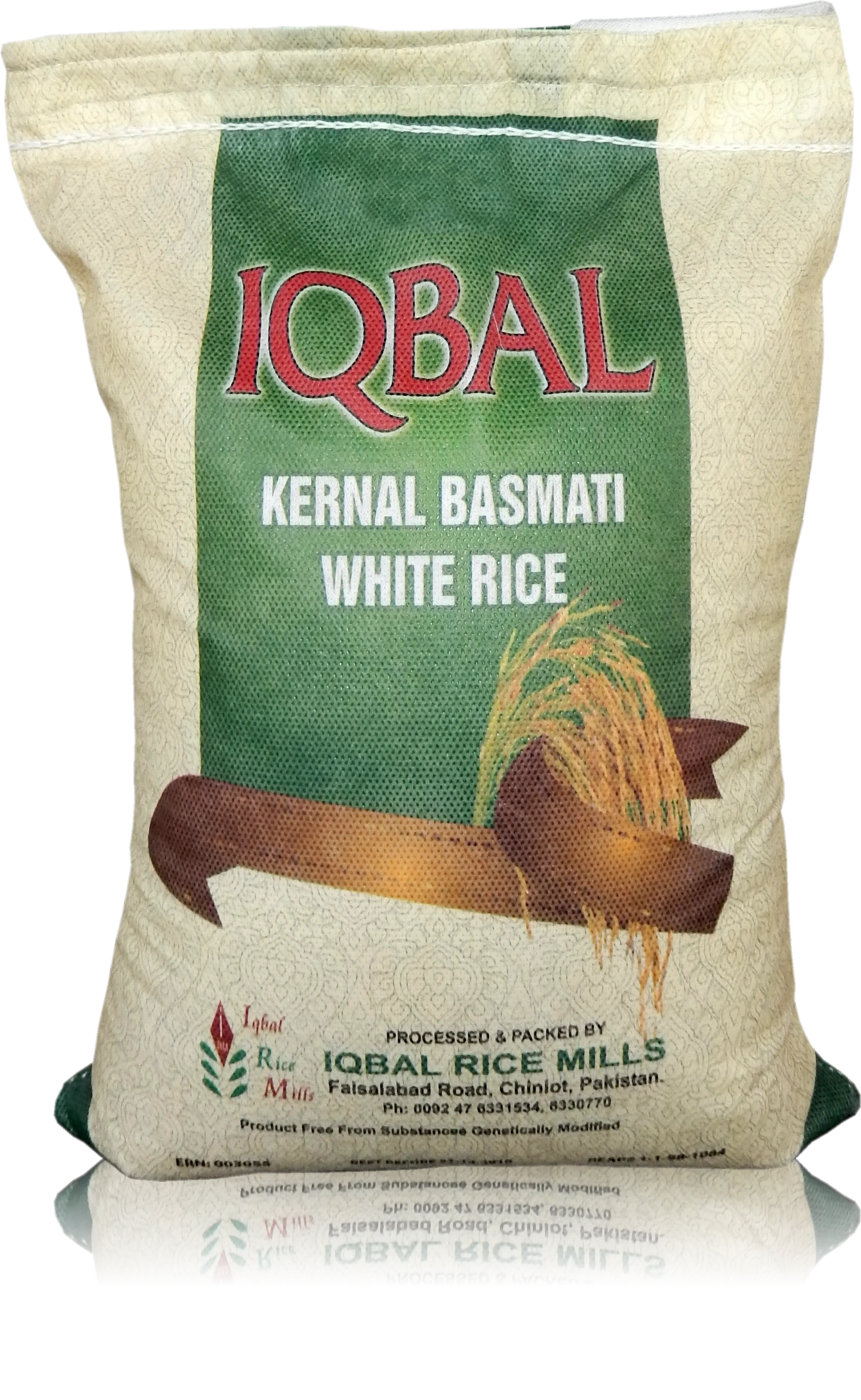 IQBAL WHITE BASMATI RICE - 20 Kg