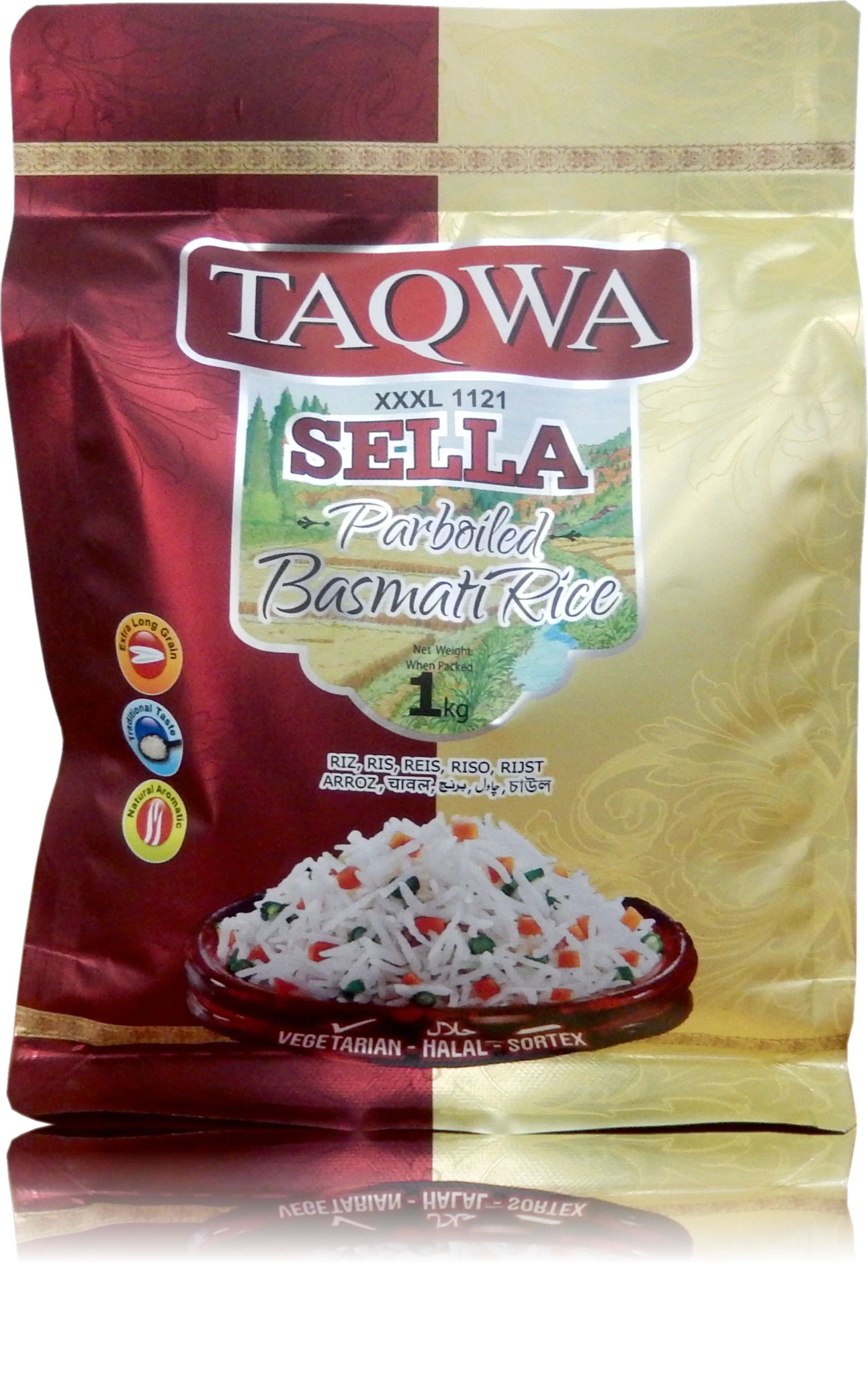 Metalized Premium Packaging 1-2 Kg